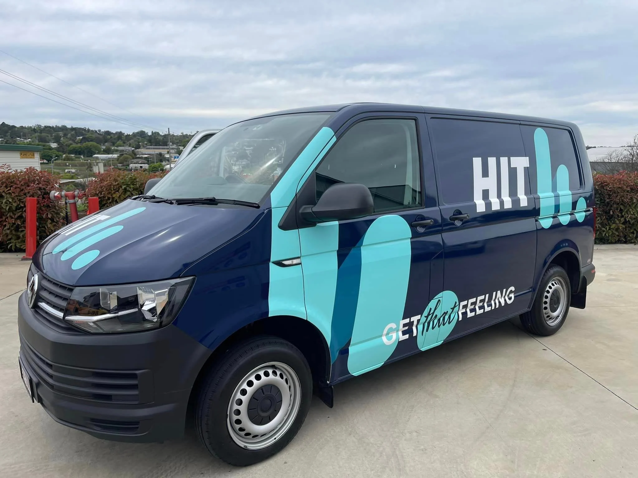 HIT wrapped van