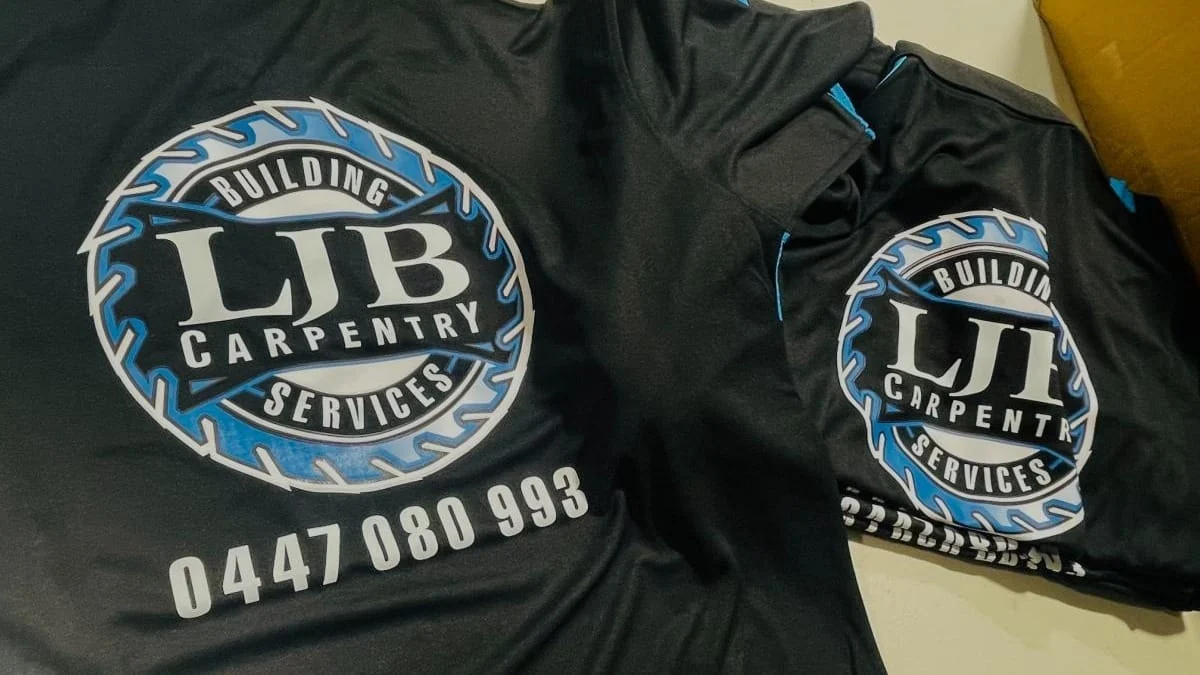 LJB Carpentry branded workwear