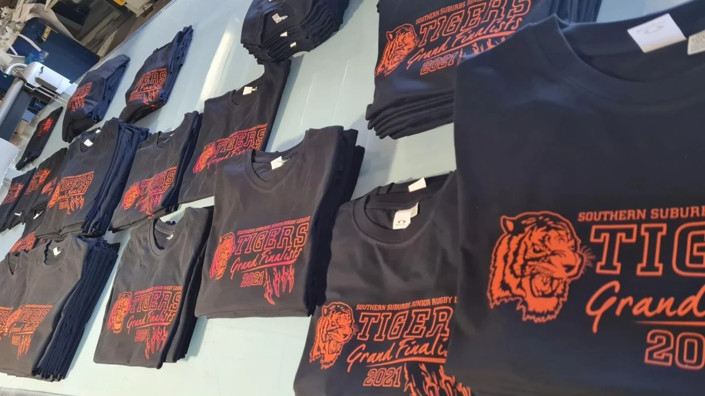 Southern Suburbs Tigers grand final shirts